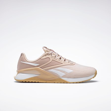 Reebok Reebok Nano X2 Koulutus Shoes Valkoinen Pinkki Kultaiset | SKXCVR-762