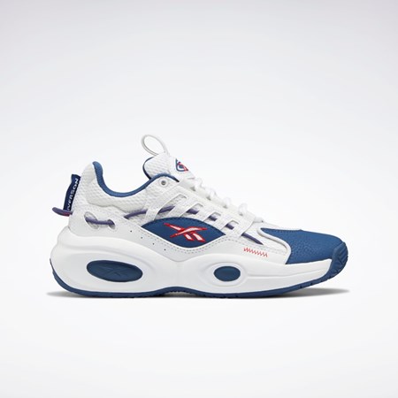 Reebok Reebok Solution Mid Basketball Shoes - Grade School Valkoinen Sininen Punainen | FABMLU-748