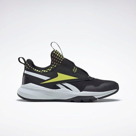 Reebok Reebok XT Sprinter Slip-On Shoes - Preschool Mustat Keltainen Valkoinen | YMTRCG-253