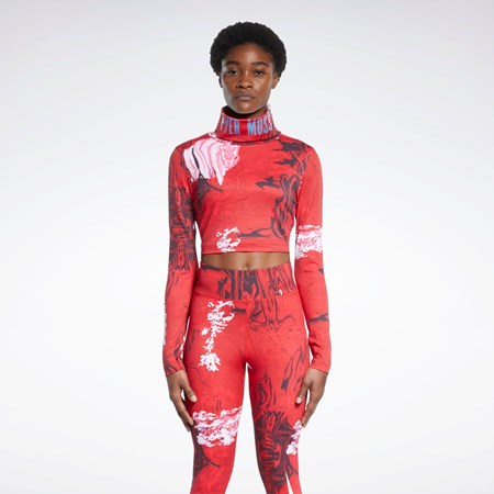 Reebok Reebok by Pyer Moss Leggings Punainen | IFDLRJ-608