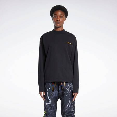 Reebok Reebok by Pyer Moss Long Sleeve Tee Mustat | OGMAJH-735