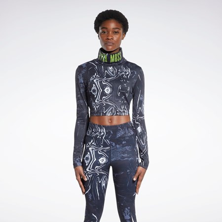 Reebok Reebok by Pyer Moss Long Sleeve T-Shirt Mustat | REUBNW-605