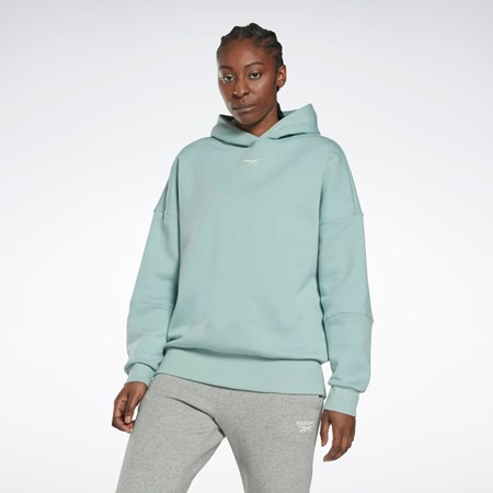 Reebok Studio Recycled Oversize Hoodie Harmaat | YMOSJP-654