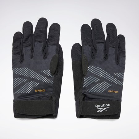 Reebok United by Fitness Koulutus Gloves Mustat | NVWKOB-783