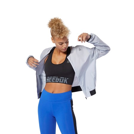 Reebok WOR Meet You There Seamless Pehmustettu Bra Mustat | GCMDTK-543