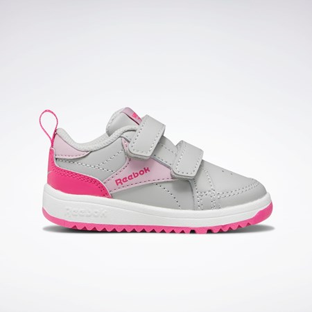 Reebok Weebok Clasp Low Shoes - Toddler Harmaat Pinkki | FCNQEA-195