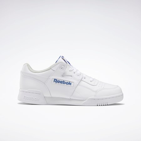 Reebok Workout Plus Shoes Valkoinen Kuninkaallinen Sininen | LEKRBM-037
