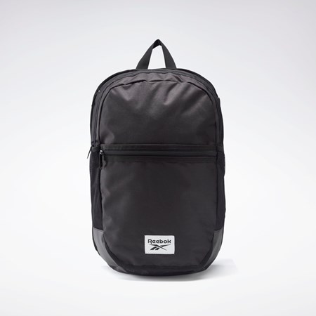 Reebok Workout Ready Active Backpack Mustat Mustat | TSKYHX-260