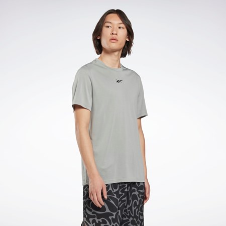 Reebok Workout Ready Mélange T-Shirt Harmaat | ZTOWVY-375