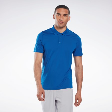 Reebok Workout Ready Polo Shirt Sininen | TRZEIC-572
