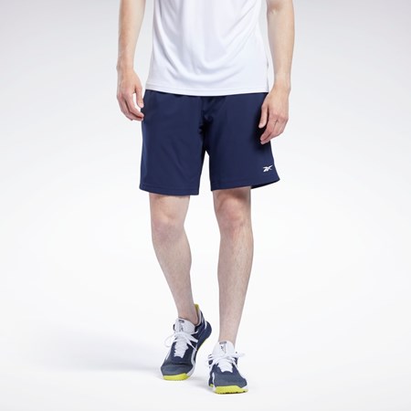 Reebok Workout Ready Shorts Laivastonsininen | MFSRPV-645
