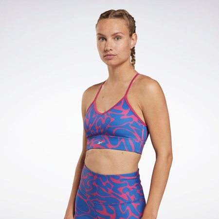 Reebok Workout Ready Sports Bra Pinkki | VNCRZO-514