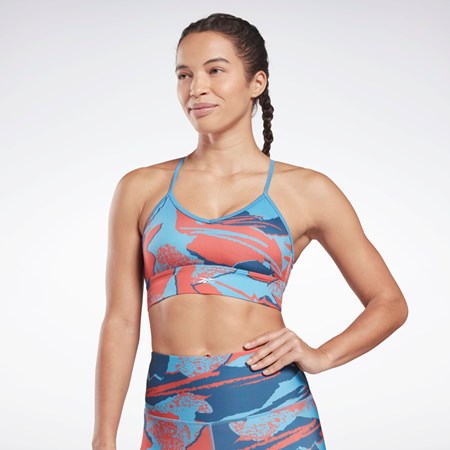 Reebok Workout Ready Sports Bra Sininen | PLBHQW-945