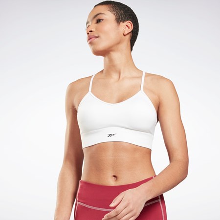 Reebok Workout Ready Sports Bra Valkoinen | PEFJGC-570