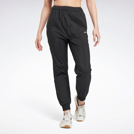 Reebok Workout Ready Woven Joggers Mustat | JHNZXQ-549
