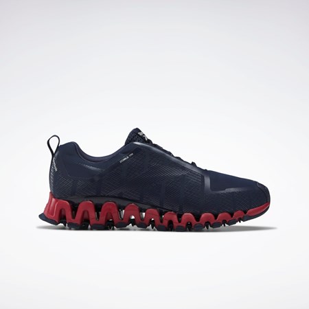 Reebok ZigWild Trail 6 Shoes Laivastonsininen Punainen Harmaat | JSCOXI-072