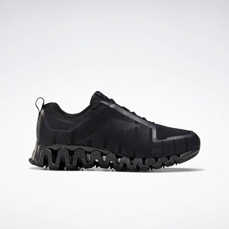 Reebok ZigWild Trail 6 Shoes Mustat Harmaat Valkoinen | LWUODR-351