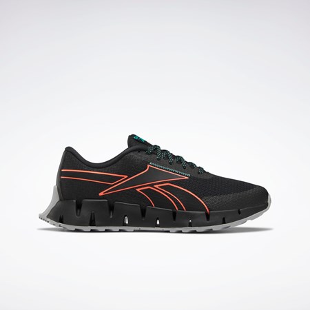 Reebok Zig Dynamica 2 Adventure Shoes Mustat Oranssi | TSCEJW-250