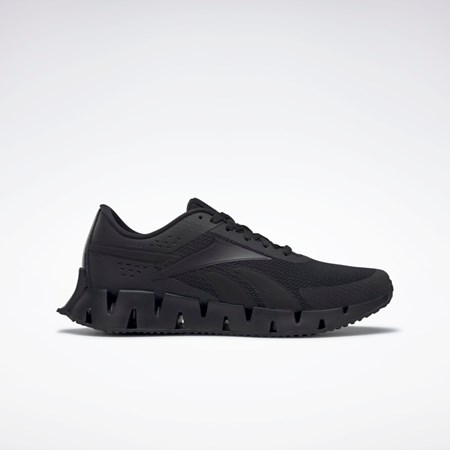 Reebok Zig Dynamica 2 Shoes Mustat Mustat Mustat | ZKBRHI-843