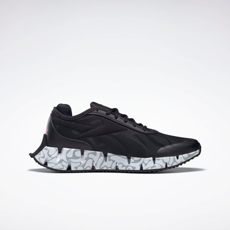 Reebok Zig Dynamica 3 Shoes Mustat Harmaat Valkoinen | QHWPRV-901