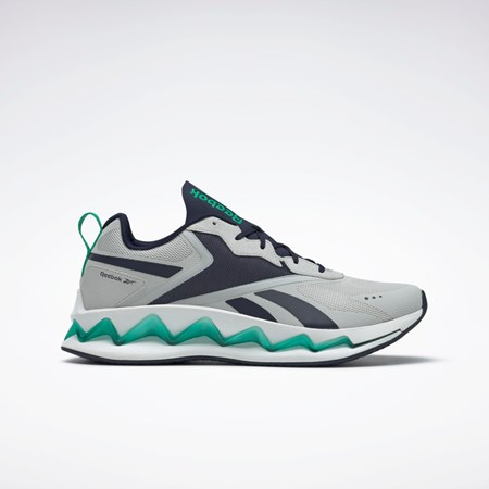 Reebok Zig Elusion Energy Shoes Harmaat Laivastonsininen Vihreä | YFVBAQ-520