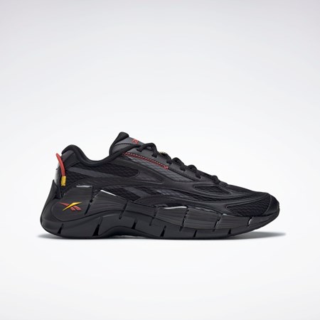 Reebok Zig Kinetica 2.5 Shoes Mustat Harmaat | XNAOSV-845
