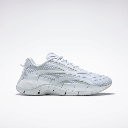 Reebok Zig Kinetica 2.5 Shoes Valkoinen Harmaat Harmaat | OTHSEM-825