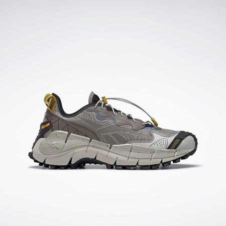 Reebok Zig Kinetica II Edge Shoes Harmaat Sininen Vihreä | KOMWGD-805