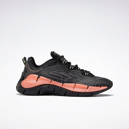 Reebok Zig Kinetica II Shoes Mustat Oranssi Minttu | BZATVW-291